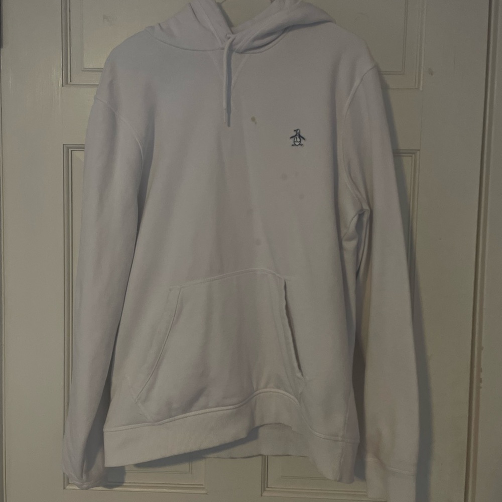WHITE HOODIE